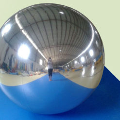 Inflatable Mirror Ball Silver